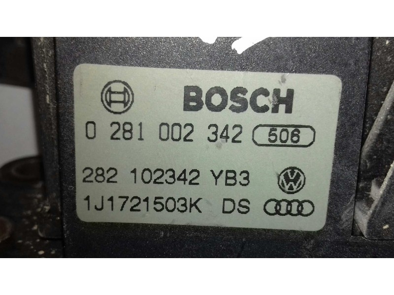 Recambio de potenciometro pedal para seat leon (1m1) last edition referencia OEM IAM 1J1721503K 0281002342 282102342YB3