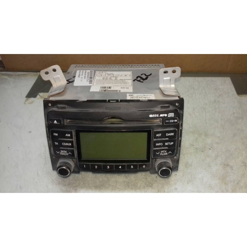 Recambio de sistema audio / radio cd para hyundai i30 classic referencia OEM IAM 961602L200 034070 61012645