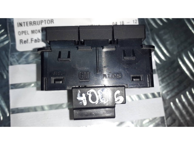 Recambio de interruptor para opel mokka x design line start/stop referencia OEM IAM 13496811  544652613