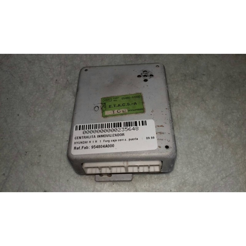 Recambio de centralita inmovilizador para hyundai h 1 h 1 furg.caja cerr.c. puerta referencia OEM IAM 954804A000 954804A500 