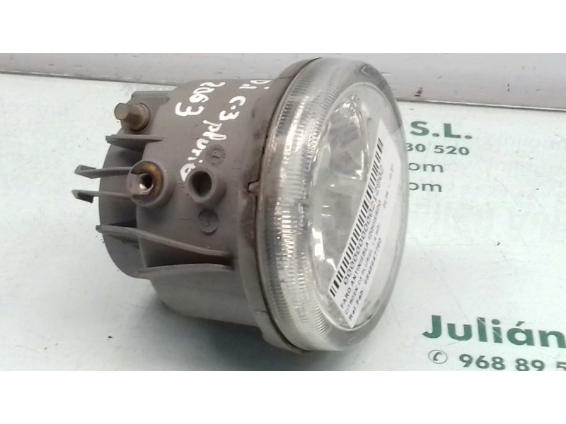 Recambio de faro antiniebla izquierdo para citroen c3 pluriel 1.4 hdi referencia OEM IAM 9648947780 1600837035 