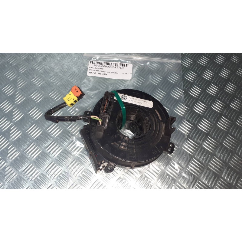 Recambio de anillo airbag para opel mokka x design line start/stop referencia OEM IAM 94518424 13513905 C68456XA