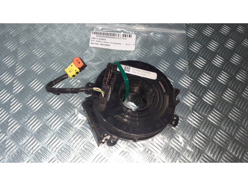 Recambio de anillo airbag para opel mokka x design line start/stop referencia OEM IAM 94518424 13513905 C68456XA