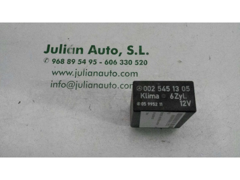 Recambio de rele para mercedes-benz clase c (w201) berlina referencia OEM IAM 0025451305 05995211 KLIMA Recambio de rele para mercedes-benz clase c (w201) berlina referencia OEM IAM 0025451305 05995211 KLIMA