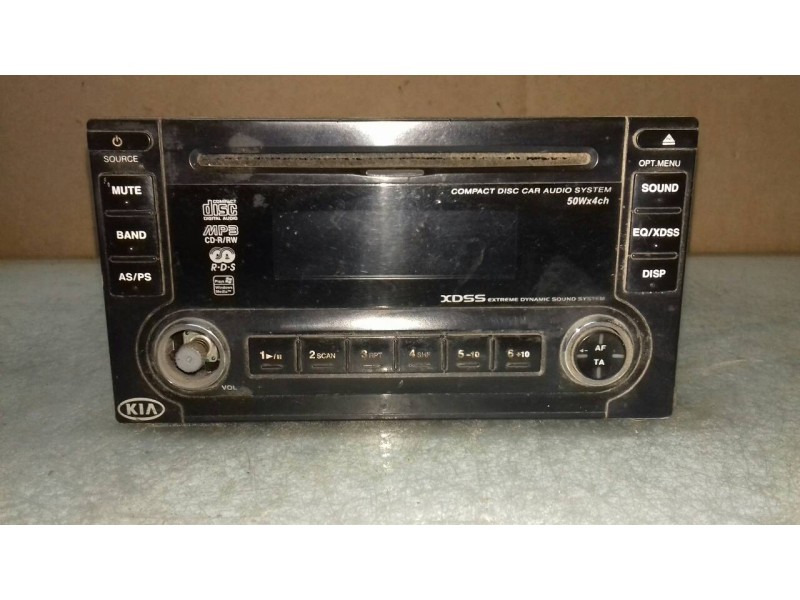 Recambio de sistema audio / radio cd para kia magentis active referencia OEM IAM 10R023312 604HZWF000017 