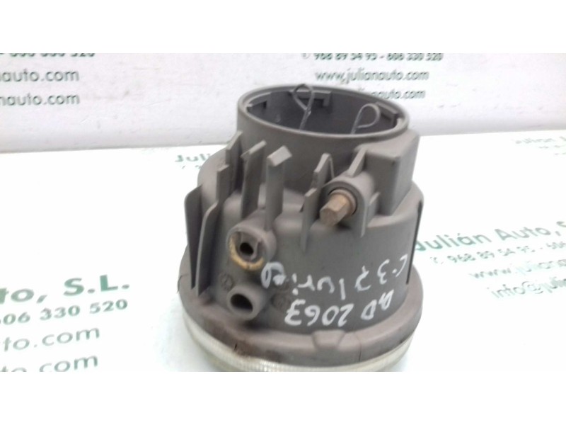 Recambio de faro antiniebla derecho para citroen c3 pluriel 1.4 hdi referencia OEM IAM 9648947780 1600837658 