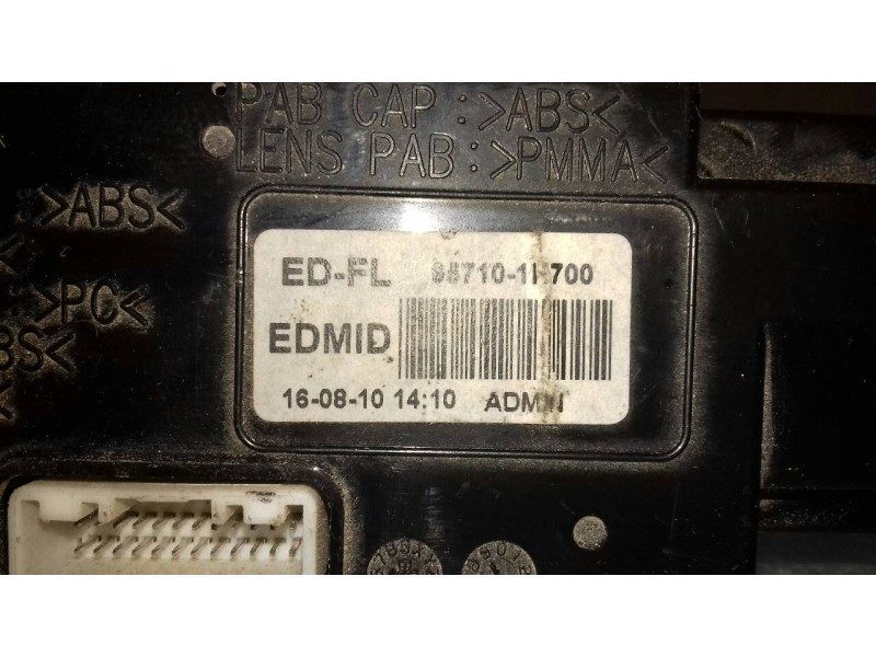 Recambio de pantalla multifuncion para kia cee´d active referencia OEM IAM 957101H700  