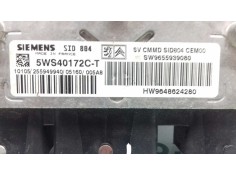 Recambio de centralita motor uce para citroen c3 pluriel 1.4 hdi referencia OEM IAM 5WS40172CT SW9655939080 SIEMENS 2