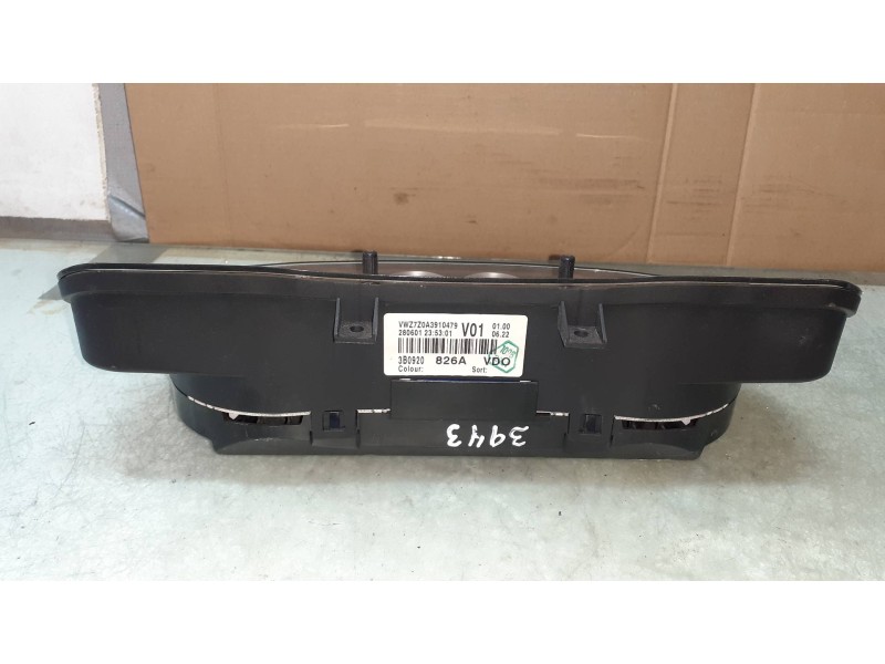Recambio de cuadro instrumentos para volkswagen passat berlina (3b3) advance referencia OEM IAM 3B0920826A 110080137 VDO