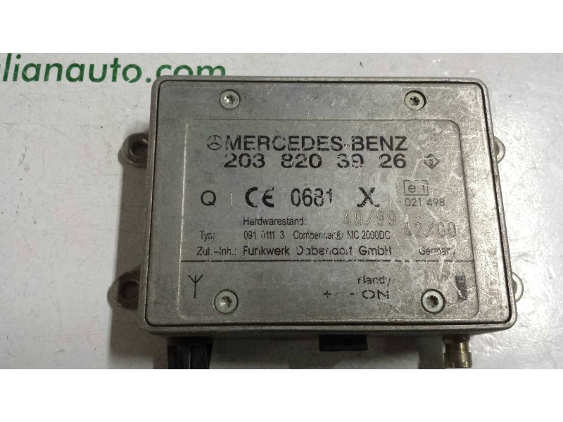 Recambio de modulo electronico para mercedes-benz clase clk (w209) coupe referencia OEM IAM 2038203926 0681 