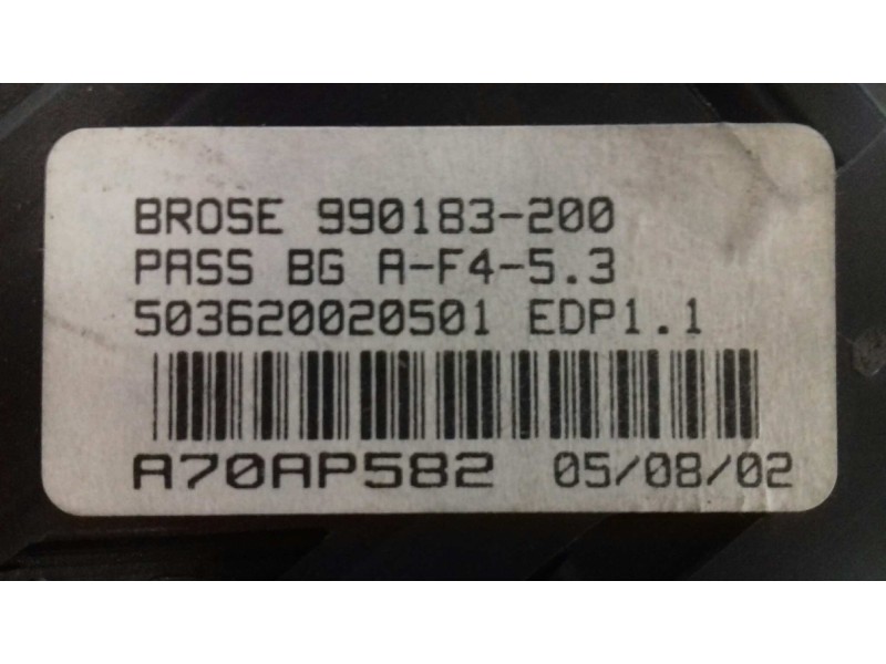 Recambio de motor elevalunas delantero derecho para peugeot 307 (s1) xs referencia OEM IAM 963445780 990829101 0130821766