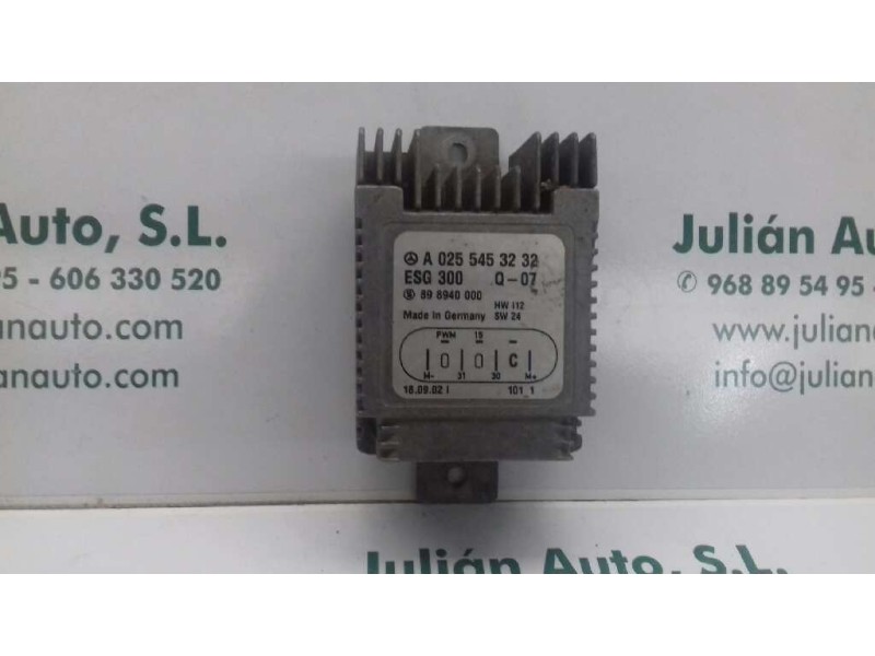 Recambio de modulo electronico para mercedes-benz clase a (w168) 170 cdi (168.009) referencia OEM IAM A0255453232 898940000 