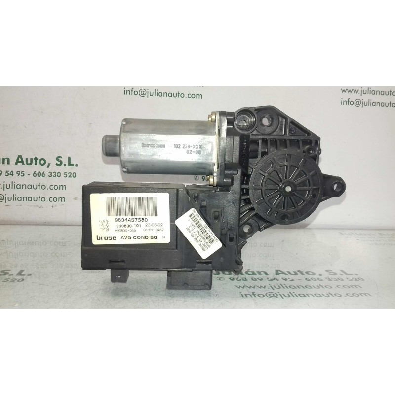 Recambio de motor elevalunas delantero izquierdo para peugeot 307 (s1) xs referencia OEM IAM 9634457580 990830101 0130821767