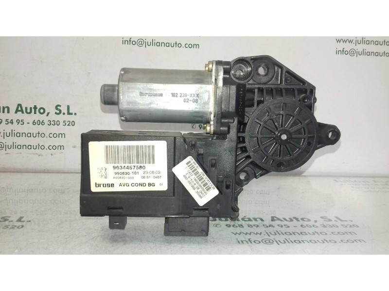 Recambio de motor elevalunas delantero izquierdo para peugeot 307 (s1) xs referencia OEM IAM 9634457580 990830101 0130821767