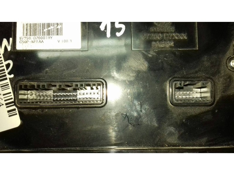 Recambio de mando climatizador para hyundai tucson essence bluedrive 2wd referencia OEM IAM 97250D7XXX 97250D7000 