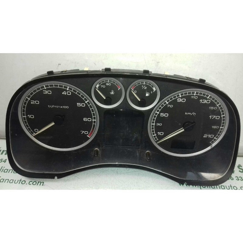 Recambio de cuadro instrumentos para peugeot 307 (s1) xs referencia OEM IAM P9645768480E 216698150 SAGEM