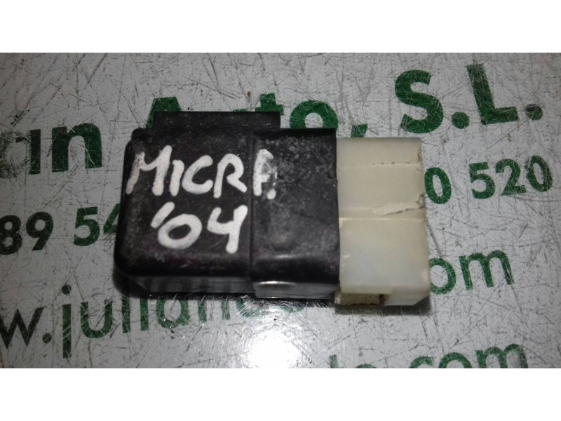 Recambio de rele para nissan micra (k12e) acenta referencia OEM IAM 2563079960 12V15A 3 PINES
