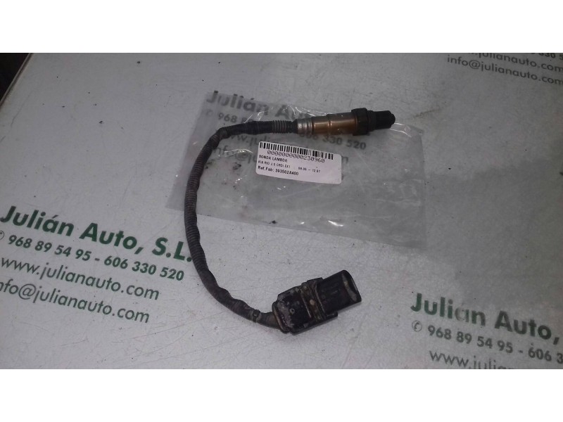 Recambio de sonda lambda para kia rio 1.5 crdi ex1 referencia OEM IAM 393502A400 0281004004045 3+3 PINES