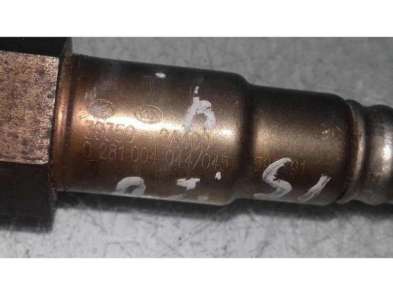 Recambio de sonda lambda para kia rio 1.5 crdi ex1 referencia OEM IAM 393502A400 0281004004045 3+3 PINES