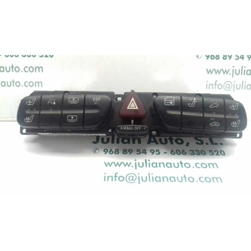 Recambio de warning para mercedes-benz clase clk (w209) coupe referencia OEM IAM 2038216958 3306240200 CENTRAL