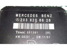 Recambio de modulo confort para mercedes-benz clase c (w203) berlina 220 cdi (la) (203.008) referencia OEM IAM 2038206626 351391 2
