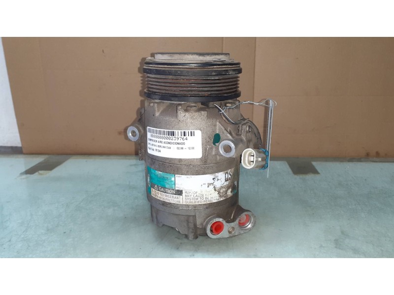 Recambio de compresor aire acondicionado para opel astra g berlina club referencia OEM IAM 6560524  DELPHI