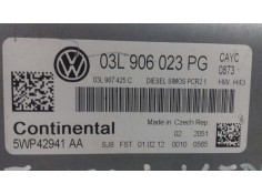 Recambio de centralita motor uce para volkswagen touran (1t3) advance referencia OEM IAM 03L906023PG 5WP42941AA CONTINENTAL 2