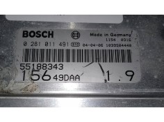 Recambio de centralita motor uce para alfa romeo 156 (116) 1.9 jtd 8v impression referencia OEM IAM 0281011491 55188343 BOSCH 2
