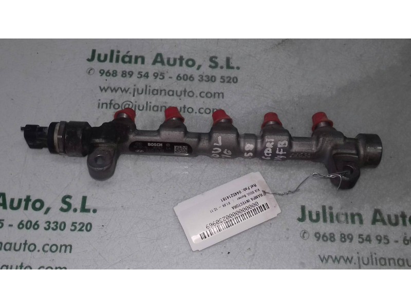 Recambio de rampa inyectora para kia soul burner referencia OEM IAM 0445214181 314002A420 3 PINES
