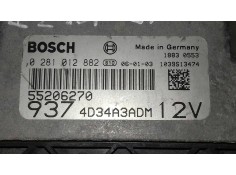 Recambio de centralita motor uce para alfa romeo 147 (190) 1.9 jtd 120 collezione referencia OEM IAM 0281012882 55206270 BOSCH 2