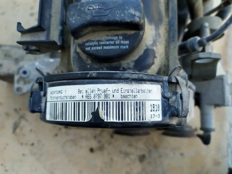 Recambio de motor completo para volkswagen golf iii berlina (1h1) gl referencia OEM IAM ABS   Recambio de motor completo para volkswagen golf iii berlina (1h1) gl referencia OEM IAM ABS