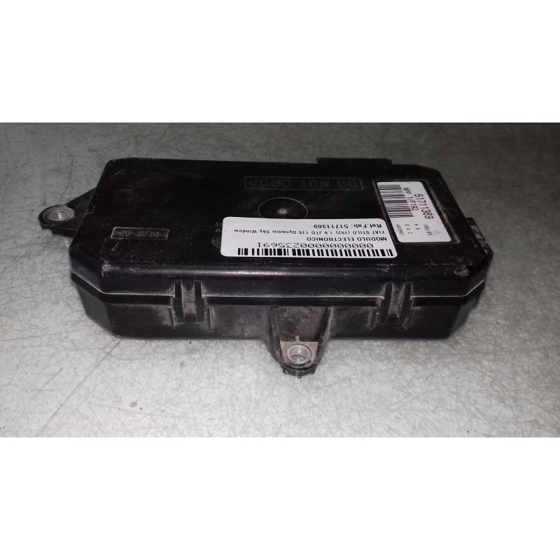 Recambio de modulo electronico para fiat stilo (192) 1.9 jtd 115 dynamic sky window referencia OEM IAM 51711369  