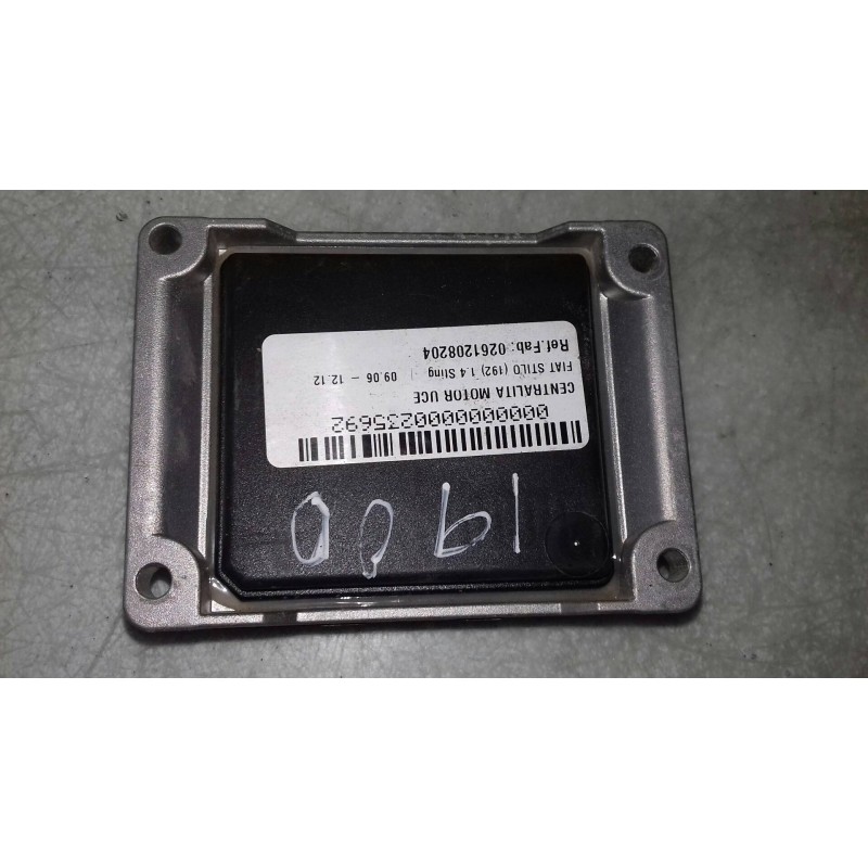 Recambio de centralita motor uce para fiat stilo (192) 1.4 sting referencia OEM IAM 0261208204 691129 1039S17324