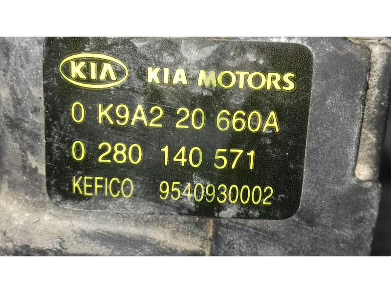 Recambio de caja mariposa para kia rio 1.3 cat referencia OEM IAM 0K9A220660A 0280140571 3 PINES Recambio de caja mariposa para kia rio 1.3 cat referencia OEM IAM 0K9A220660A 0280140571 3 PINES