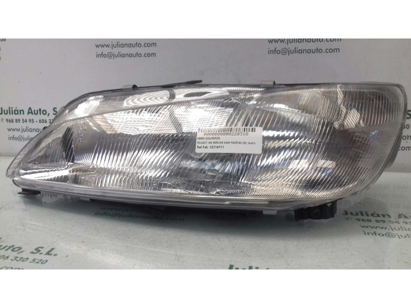 Recambio de faro izquierdo para peugeot 306 berlina 3/4/5 puertas (s2) graffic referencia OEM IAM 02714711  
