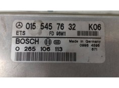 Recambio de centralita abs para mercedes-benz clase e (w210) berlina diesel 300 diesel (210.020) referencia OEM IAM 0155457632 0 2
