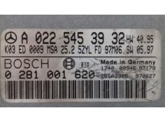 Recambio de centralita motor uce para mercedes-benz clase e (w210) berlina diesel 3.0 turbodiesel cat referencia OEM IAM A022545 2