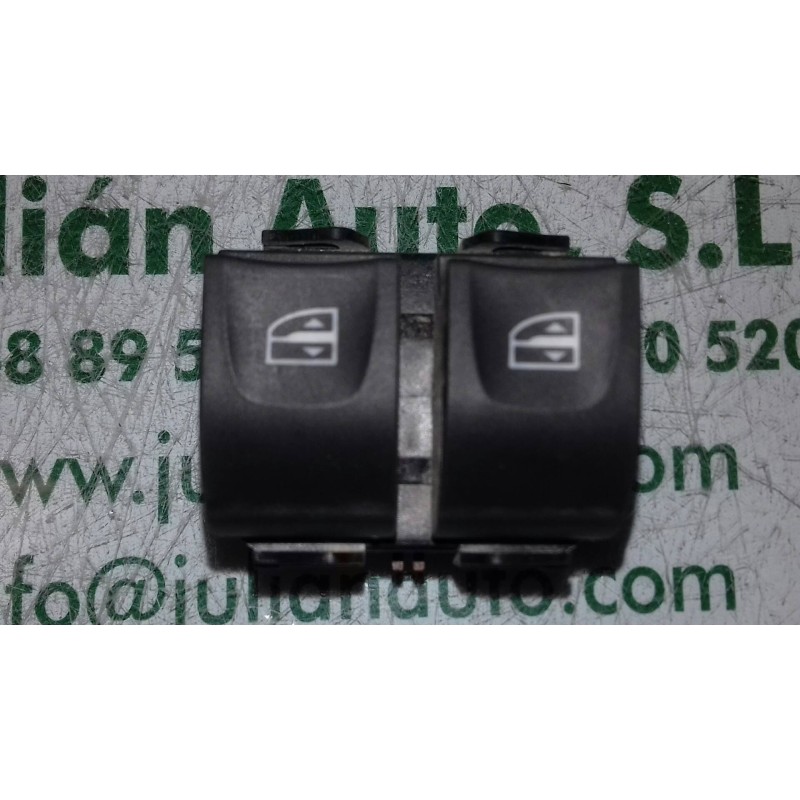 Recambio de mando elevalunas delantero izquierdo para renault captur xmod referencia OEM IAM 254113300R MARRON 4 + 3 PINES