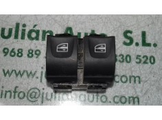 Recambio de mando elevalunas delantero izquierdo para renault captur xmod referencia OEM IAM 254118722R BLANCO 4 + 3 PINES