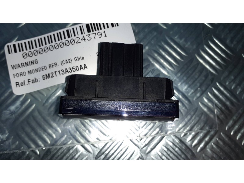 Recambio de warning para ford mondeo ber. (ca2) ghia referencia OEM IAM 6M2T13A350AA  CONECTOR 3 PIES
