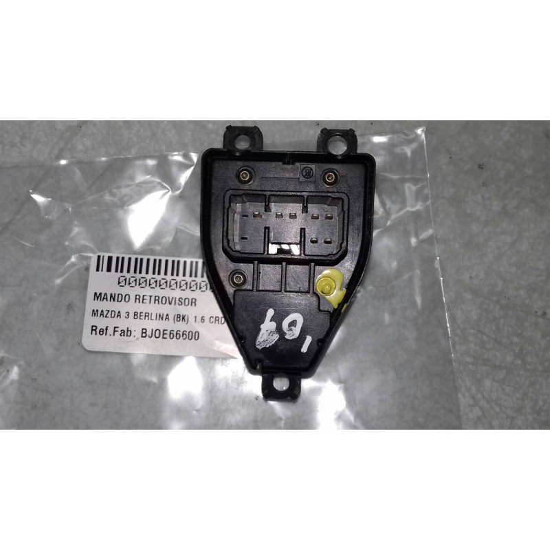 Recambio de mando retrovisor para mazda 3 berlina (bk) 1.6 crdt active referencia OEM IAM BJOE66600  