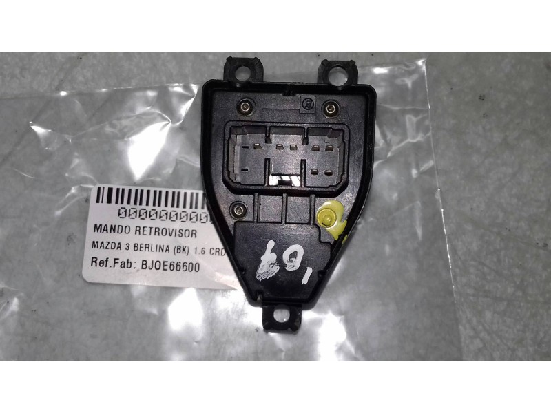 Recambio de mando retrovisor para mazda 3 berlina (bk) 1.6 crdt active referencia OEM IAM BJOE66600  