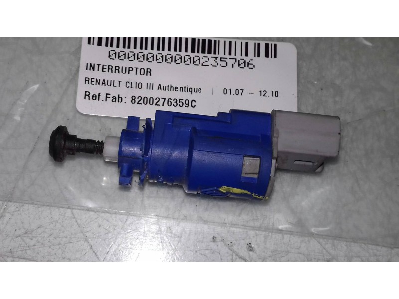 Recambio de interruptor para renault clio iii authentique referencia OEM IAM 8200276359C  