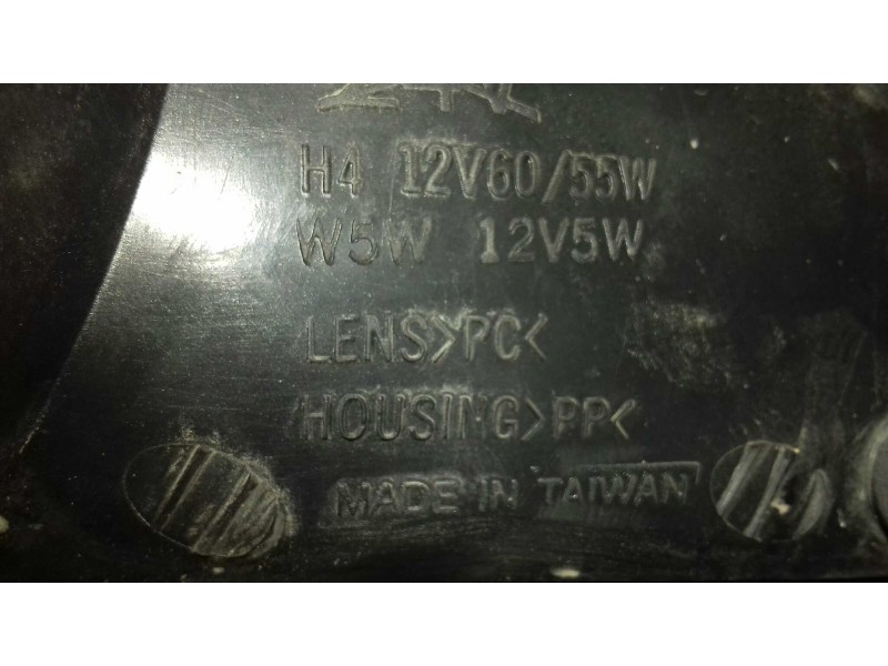 Recambio de faro izquierdo para renault kangoo (f/kc0) alize referencia OEM IAM 01742251  