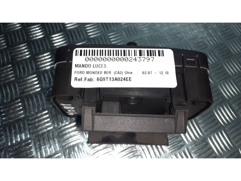 Recambio de mando luces para ford mondeo ber. (ca2) ghia referencia OEM IAM 6G9T13A024EE  CONECTOR 6 PINES