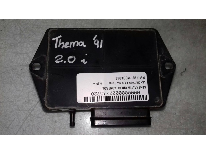 Recambio de centralita check control para lancia thema 2.0 16v turbo referencia OEM IAM MED420A  