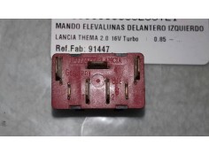 Recambio de mando elevalunas delantero izquierdo para lancia thema 2.0 16v turbo referencia OEM IAM 91447  CONECTOR 5 PINES 2