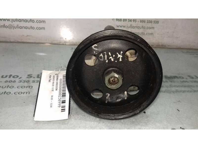 Recambio de bomba direccion para daewoo kalos 1.2 se referencia OEM IAM   
