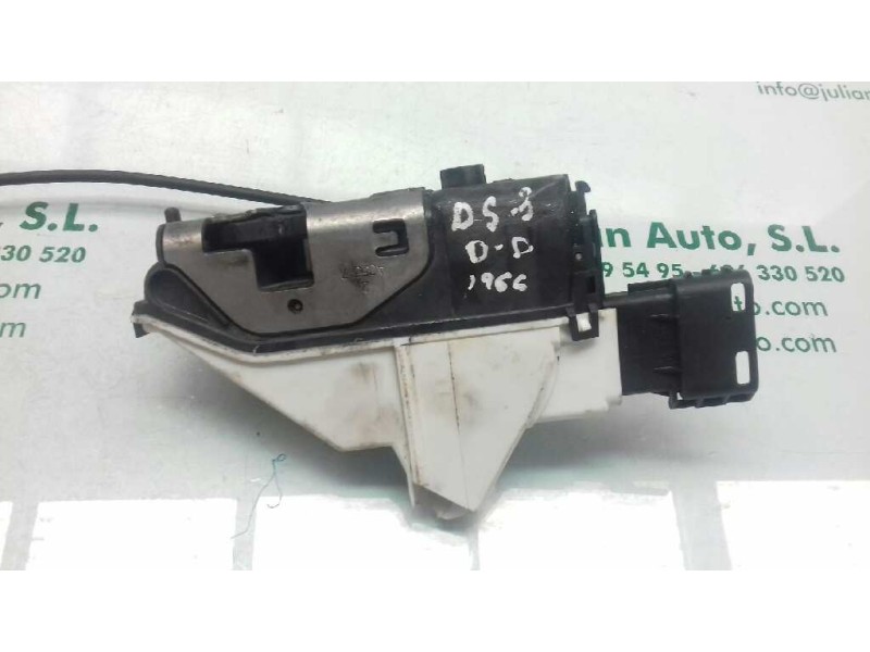 Recambio de cerradura puerta delantera derecha para citroen ds3 design referencia OEM IAM 006254 A04956 2223A099712