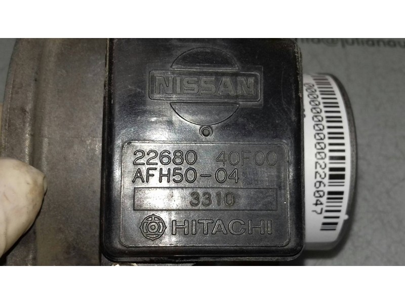 Recambio de caudalimetro para nissan primera berlina (p11) 2.0 navigation referencia OEM IAM 2268040F00 AFH5004 HITACHI